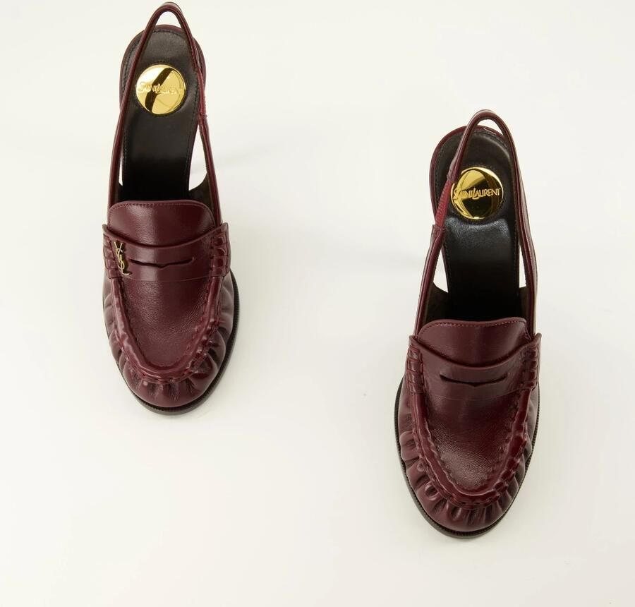 Saint Laurent Le Loafer Slingback Pumps - Foto 4