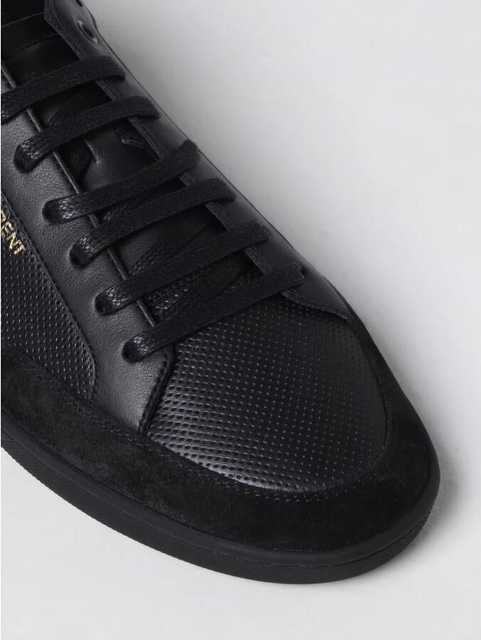Saint Laurent Leather Low Top Sneakers - Foto 2