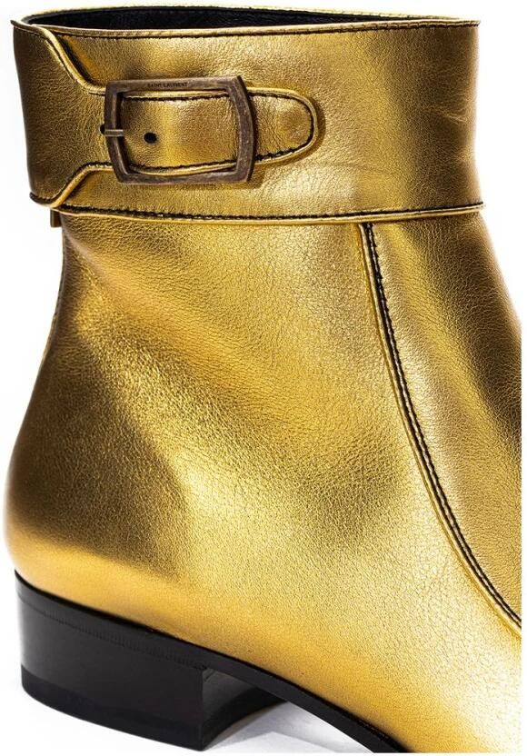 Saint Laurent Leren Enkelboot - Foto 3