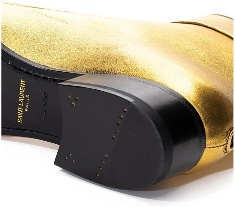 Saint Laurent Leren Enkelboot - Foto 2