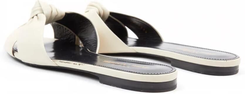 Saint Laurent Leren Slippers - Foto 2
