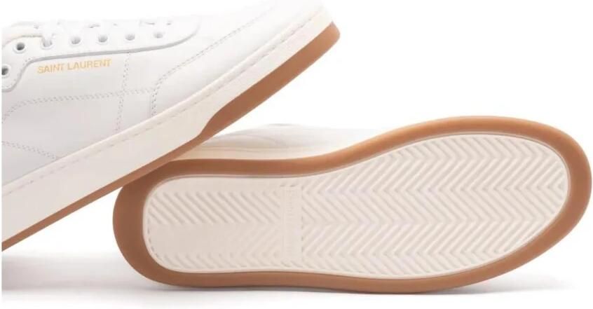 Saint Laurent Low-Top Sneakers met Contrasterend Hielstuk - Foto 2