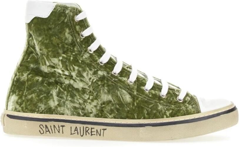 Saint Laurent Malibu High-Top Sneakers