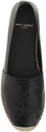 Saint Laurent Monogram Espadrilles van lamsleer - Foto 2