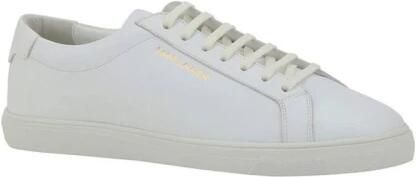 Saint Laurent Monogram Veterschoenen White Heren