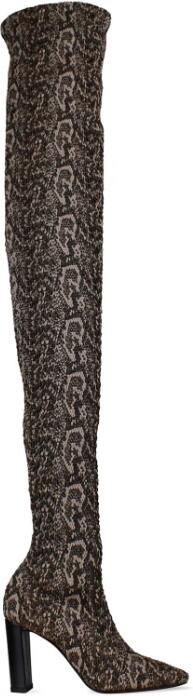 Saint Laurent Moon dijhoge laarzen