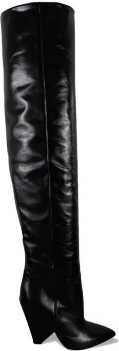 Saint Laurent Niki 105 Over-de-knie laarzen