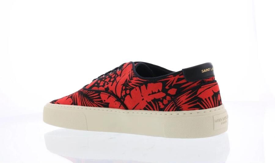 Saint Laurent Verhoog je sneaker game Rood Heren