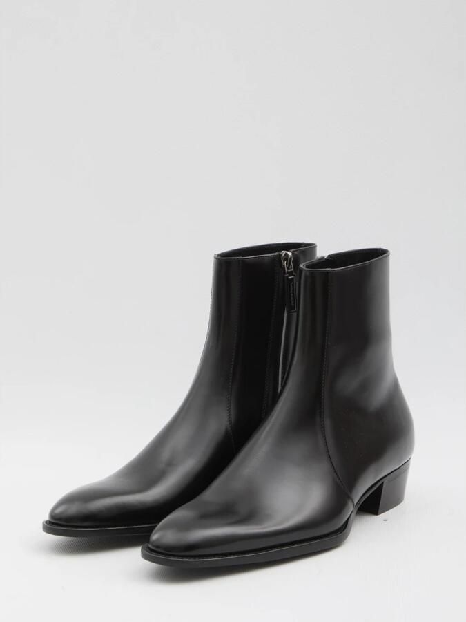 Saint Laurent Roman Enkellaarsjes - Foto 2