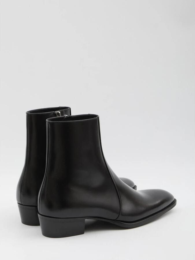Saint Laurent Roman Enkellaarsjes - Foto 3