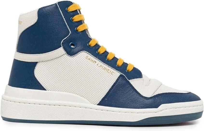 Saint Laurent Sl24 Mid-Top Sneakers