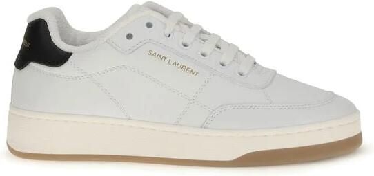 Saint Laurent Witte Leren Veterschoenen - Foto 2
