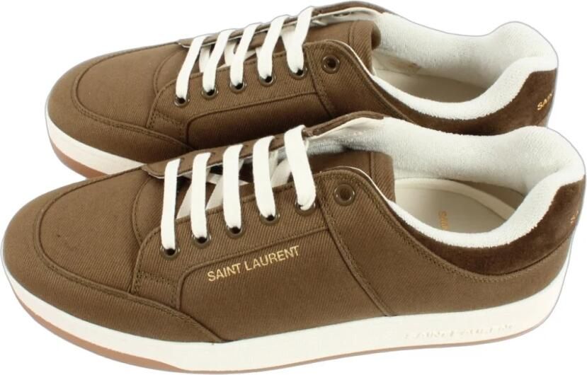 Saint Laurent Groene Heren Sneakers Stijl 757316 - Foto 2