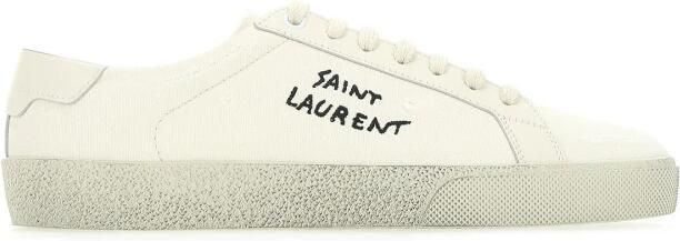 Saint Laurent Stijlvolle Sneakers voor Mannen en Vrouwen Wit Dames