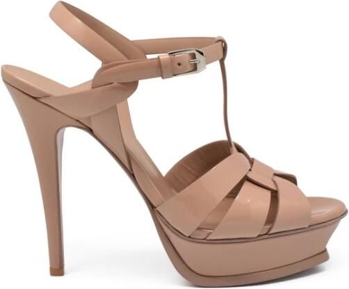 Saint Laurent Tribute Platform Sandalen
