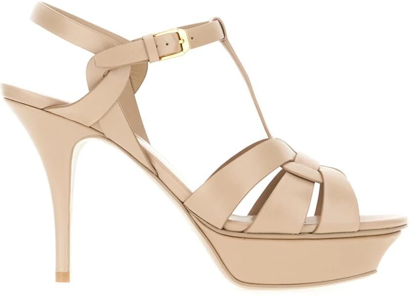 Saint Laurent Tribute Platform Sandalen