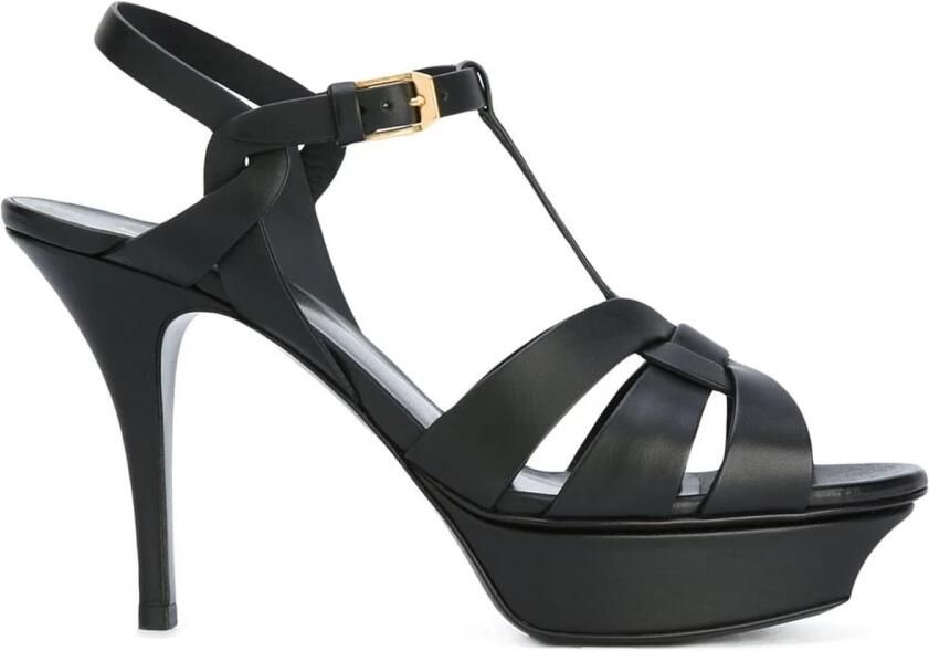 Saint Laurent Tribute Platform Sandalen