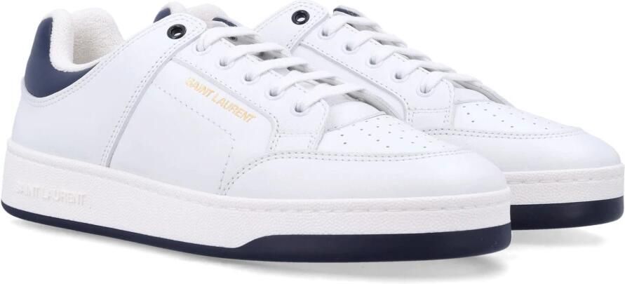 Saint Laurent Witte Blauwe Sneakers SL 61 White Heren - Foto 2