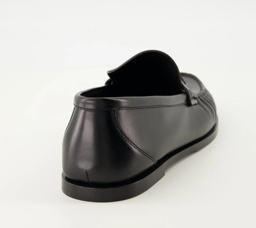 Saint Laurent Zwarte leren heren loafers - Foto 5