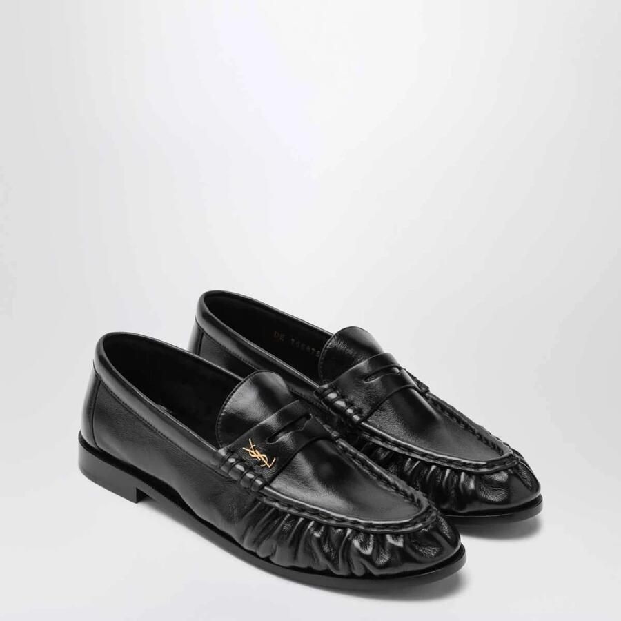 Saint Laurent Zwarte Loafer Sandalen - Foto 2