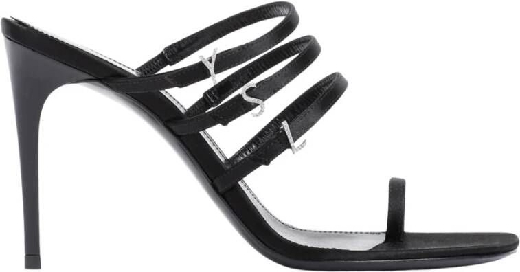 Saint Laurent Sandals Black Dames