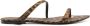 Saint Laurent Stijlvolle Slippers voor Dagelijks Comfort Brown Dames - Thumbnail 7