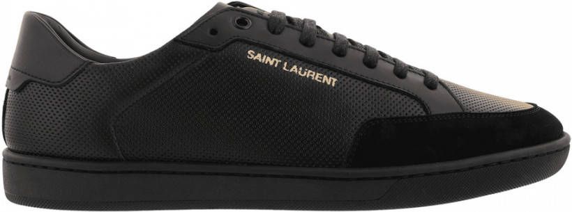 Saint Laurent Klassieke Sl 10 Sneakers Black Heren