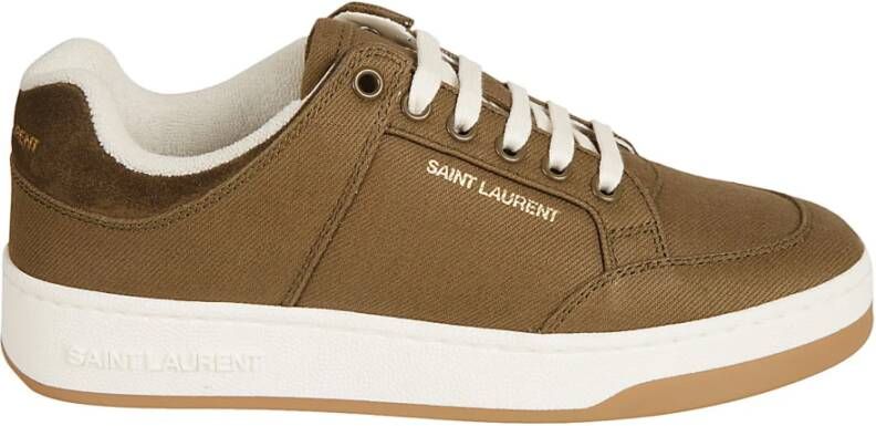 Saint Laurent Sl 61 Sneakers voor vrouwen Green Dames