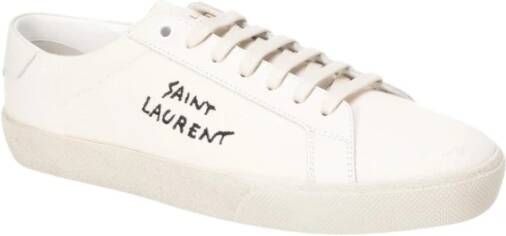Saint Laurent Stijlvolle Sneakers voor Mannen en Vrouwen White Dames