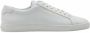 Saint Laurent Logo-gegraveerde lage sneakers White Heren - Thumbnail 1