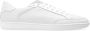 Saint Laurent Geperforeerde Leren Sneakers White Heren - Thumbnail 1