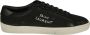 Saint Laurent Court Classic Sl 06 Embroidered Sneakers IN Canvas AND Smooth Leather - Thumbnail 1