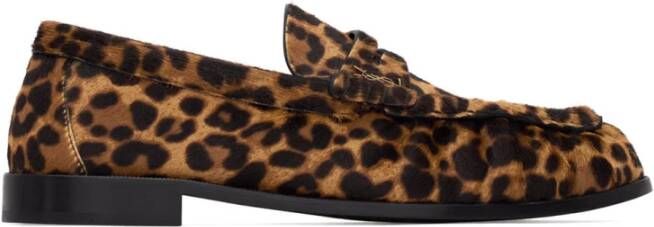 Saint Laurent Stijlvolle Leren Loafers voor Mannen