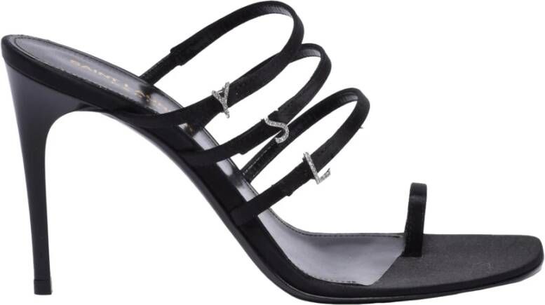 Saint Laurent Stijlvolle Sandaal met Rubberen Zool