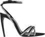 Saint Laurent Stijlvolle Versierde Hak Sandalen met Enkelband - Thumbnail 1