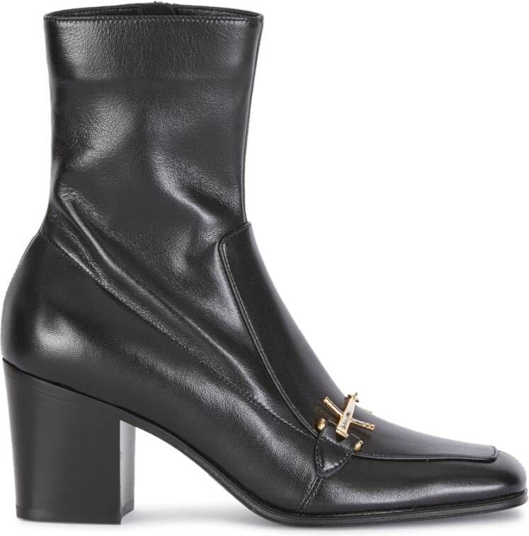 Saint Laurent Verhoog je stijl met haklaarzen Zwart Dames