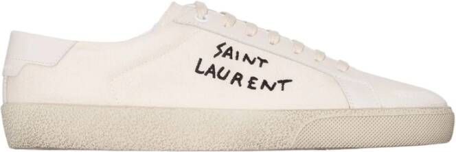 Saint Laurent Stijlvolle Sneakers voor Mannen en Vrouwen White Dames