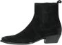 Saint Laurent Vintage Pre-owned Suede boots Black Dames - Thumbnail 1