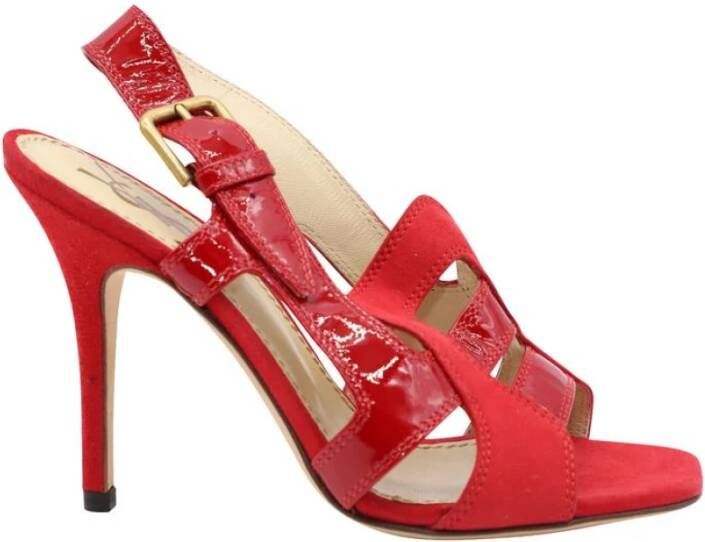 Saint Laurent Vintage Tweedehands CutOut Lakleren Hakken