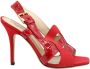 Saint Laurent Vintage Tweedehands CutOut Lakleren Hakken - Thumbnail 1
