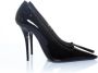 Saint Laurent Vintage Tweedehands Patentleren Pumps met puntige neus - Thumbnail 1