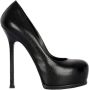 Saint Laurent Vintage Tweedehands Tribute Platform Pump Hakken - Thumbnail 1