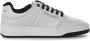 Saint Laurent Witte Lage Vetersneakers met Geperforeerd Leer White Heren - Thumbnail 1