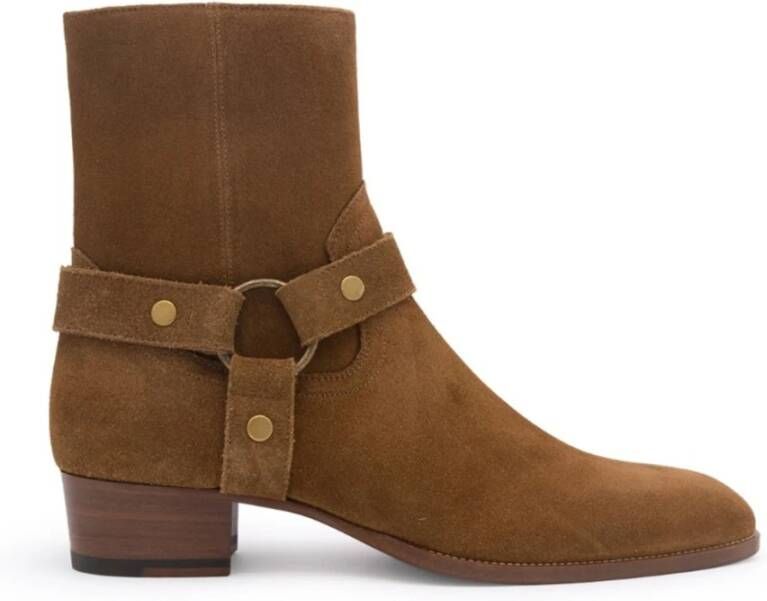 Saint Laurent Wyatt Harness Enkellaarsjes