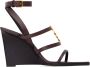 Saint Laurent Zomersandalen 2023 Collectie Sleehakken - Thumbnail 1