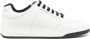 Saint Laurent Zwart & Witte Leren Sneakers - Thumbnail 1