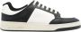 Saint Laurent Zwart Wit Leren Lage Sneakers Multicolor Heren - Thumbnail 1