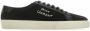 Saint Laurent Court Classic Sl 06 Embroidered Sneakers IN Canvas AND Smooth Leather - Thumbnail 3