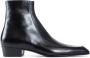 Saint Laurent Zwarte Enkellaarzen Elegante Stijl - Thumbnail 1