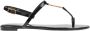 Saint Laurent Zwarte Flip Sandaal Black Dames - Thumbnail 7